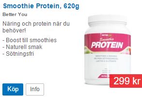 Proteinfull smoothiedryck